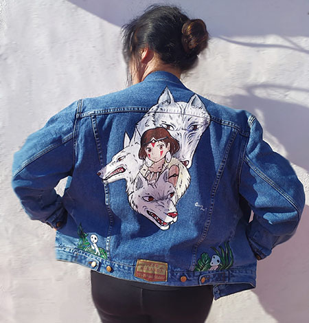 Chaqueta vaquera Manga