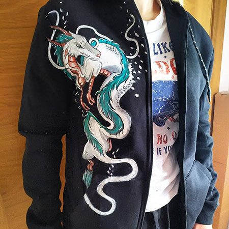 Sudadera Dragón Volador