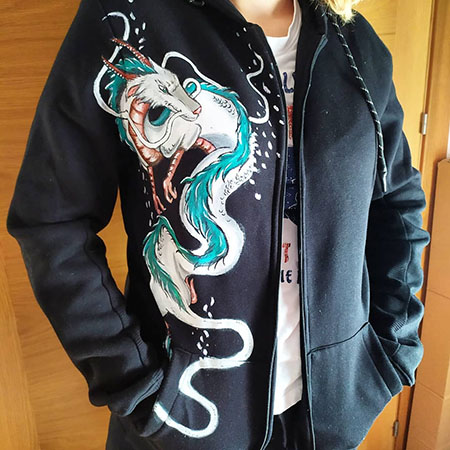 Sudadera Dragón Volador